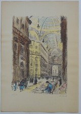 MICHELE CASCELLA litografia