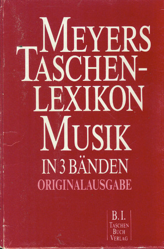 Meyers taschenlexikon musik - meyers,