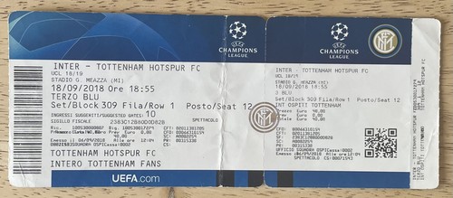 Biglietto partita inter milan - partita,