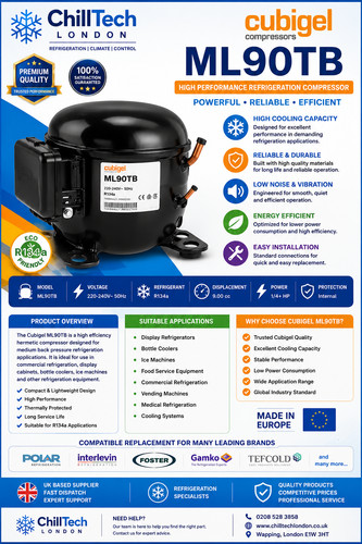 Cubigel ml90tb frigorifero - ml90tb,