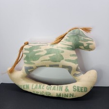 Peluche cavallo a dondolo