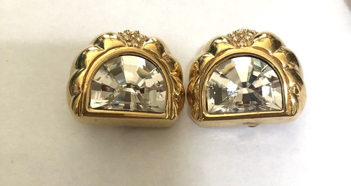 Swarovski crystal gold tone - crystal,