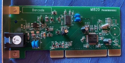 Modem pci analogico mi820 - pci,