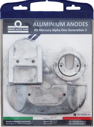Kit anodi alluminio - anodi, per