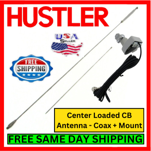 Hustler 27m antenna cb - hustler, hq-27m
