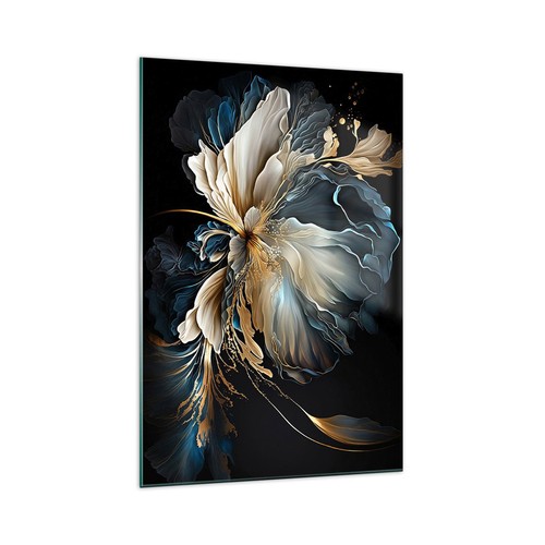 Quadro vetro 70x100cm fiore - vetro,