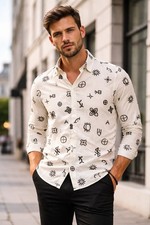 ZARA SHIRT Men Printed Shirt