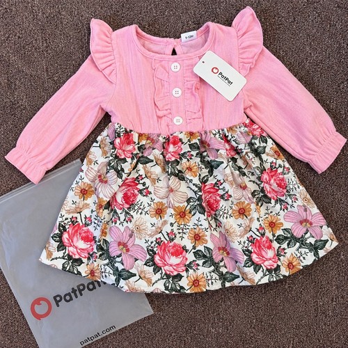 Abito patpat bambina rosa - abito,