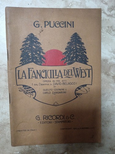 Libretto opera fanciulla - libretto,