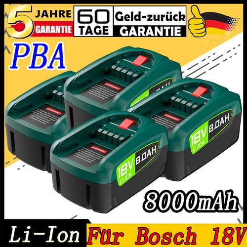 Batteria 8ah per - bosch, 18v