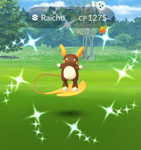 Shiny raichu alola p - alola,