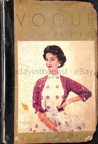 Rare vintage vogue pattern - vintage,