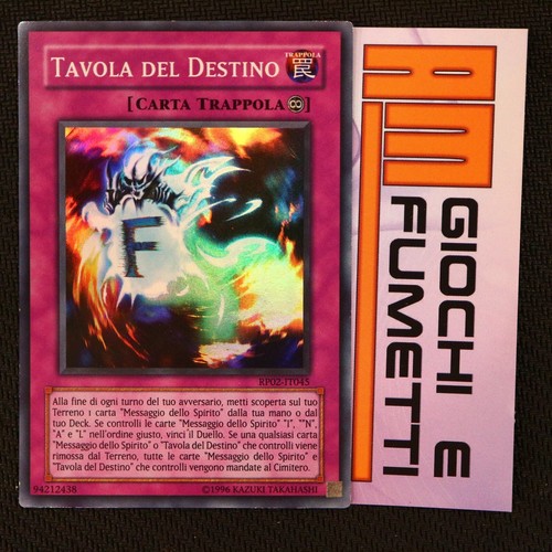 Tavola del destino - destino, italiano