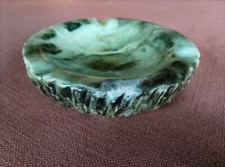 Posacenere alabastro verde vintage anni 70