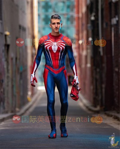 Spider man costume cosplay - man,