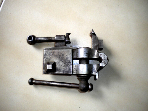 Antica morsa per orologiaio - antica,