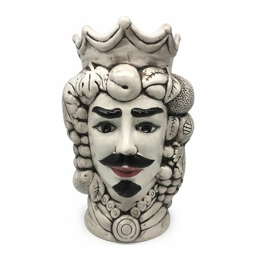 Vaso ceramica moro - in,
