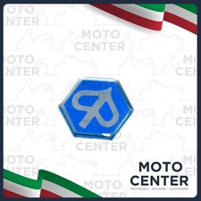 SCUDETTO PIAGGIO ESAGONALE IN RILIEVO ADESIVO RESINATO