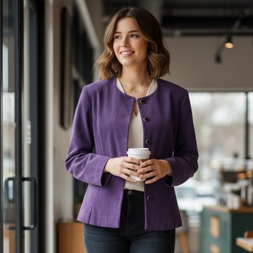 Giacca blazer vintage leslie - giacca,