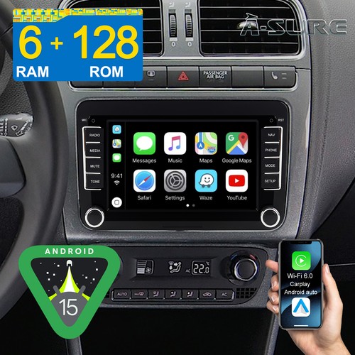 Autoradio 128g android 15 - autoradio, 6+128g