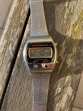 Citizen Vintage Crystron Alarm