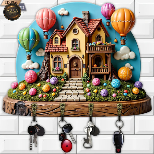 Portachiavi parete 30cm - 30cm, –