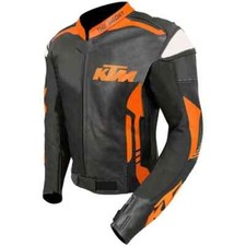 KTM Duke Giacca Pelle Moto