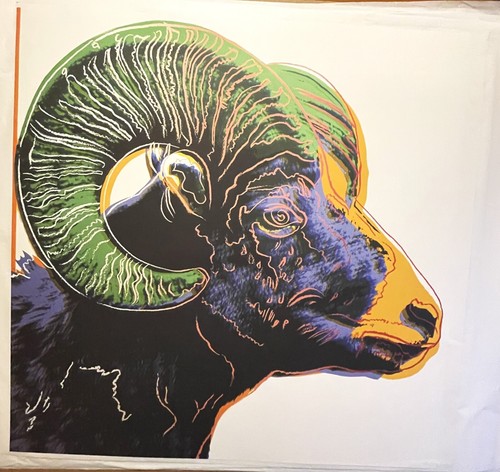 Andy warhol bighorn ram - bighorn,
