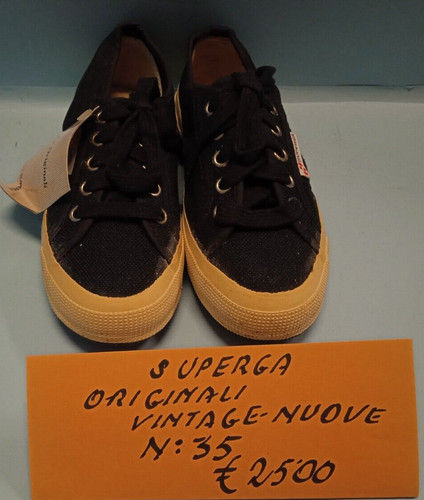 Superga originali cotone blu - originali,