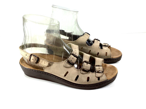 Fly flot size beige sandals - flot,
