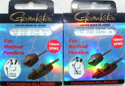 Gamakatsu method feeder - feeder, rigs