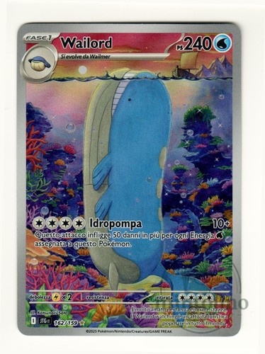 Wailord jtg 162 - -, #162/159