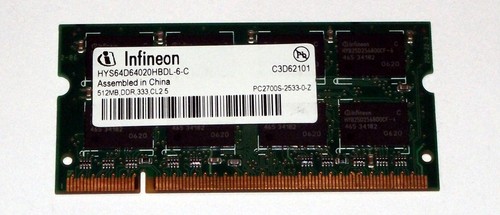 512 ram ddr 200 pin - mb,
