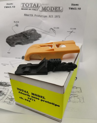 Total model kit abarth - model, 1:43