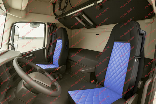 Coprisedile blu camion 1 - blu, 1+1