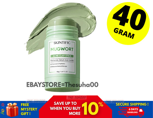 Skintific mugwort acne clay - acne,