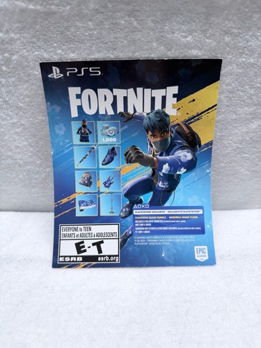 Fortnite ps5 contenuto bonus - fortnite,