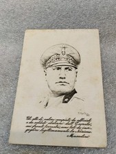 cartolina mussolini propaganda