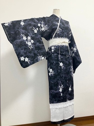Yukata remake nero due - yukata,