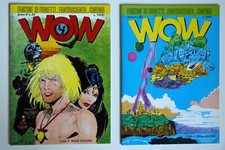 WOW - DA 24 A 28 - 1979 FANZINE FUMETTI - BARBARELLA - CAVANDOLI - LOTTO 5 num.