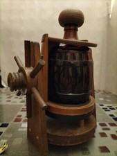 Porta Bottiglia Vetro Ambrato