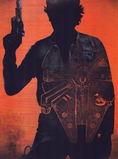 STAR WARS HAN SOLO film 9"x13"