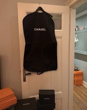 Chanel Sacco Porta Abiti Housse Nero 99x59 cm Sacco Protettivo 