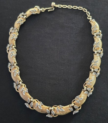 Collana vintage corona trifari - collana,