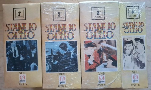 Vhs stanlio ollio 4 - vhs,