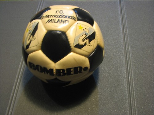 Vintage pallone calcio - pallone,