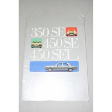 PROSPEKT BROCHURE DEPLIANT MERCEDES 350 SE 450 SE 450 SEL - 16 PAGINE ITALIANO