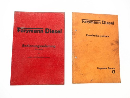 Orig farymann diesel motore - orig., g
