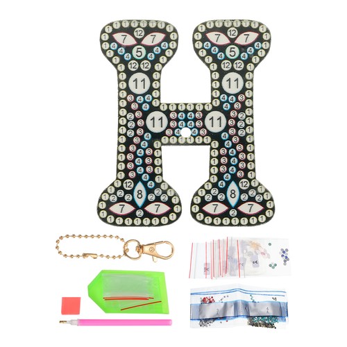 Porte clés diamond - porte-clés, art