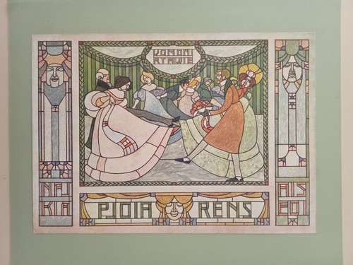 Stampa liberty art nouveau - art,